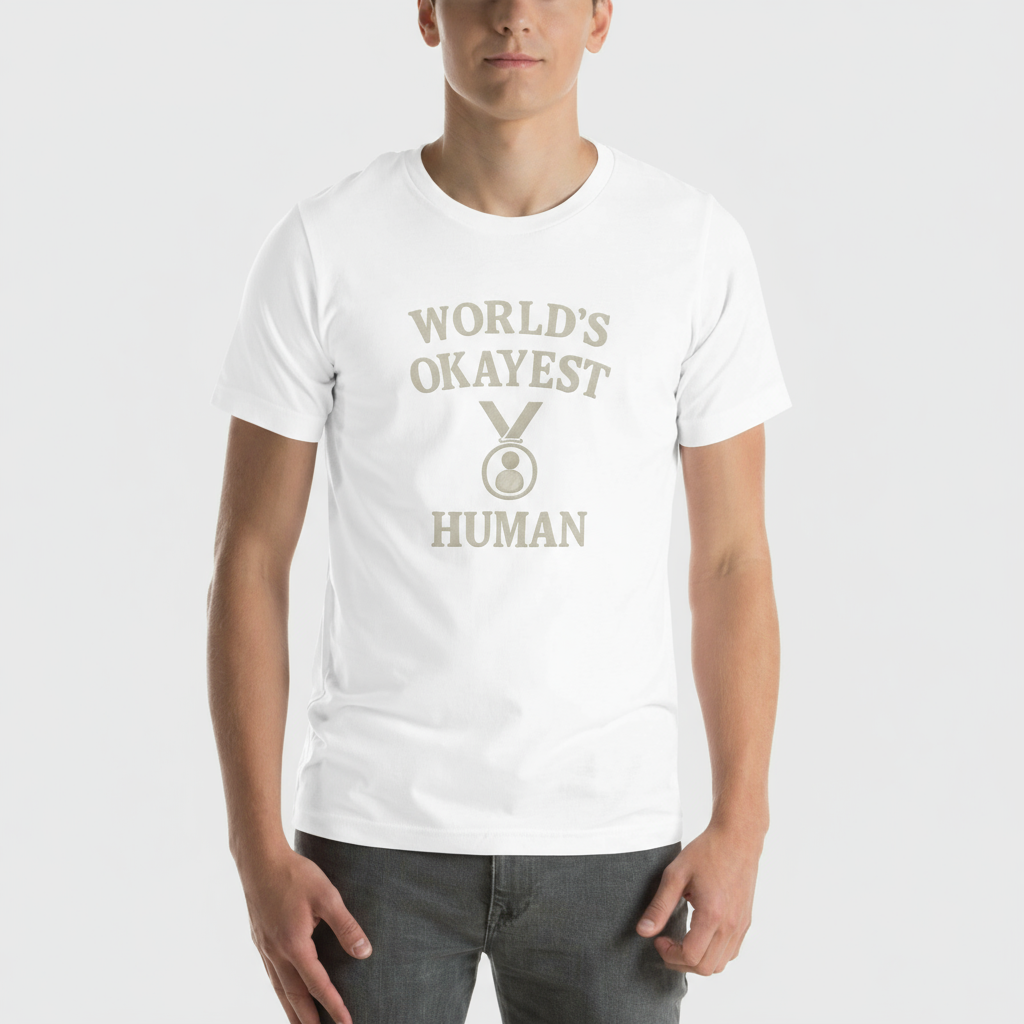 World’s Okayest Human Tee